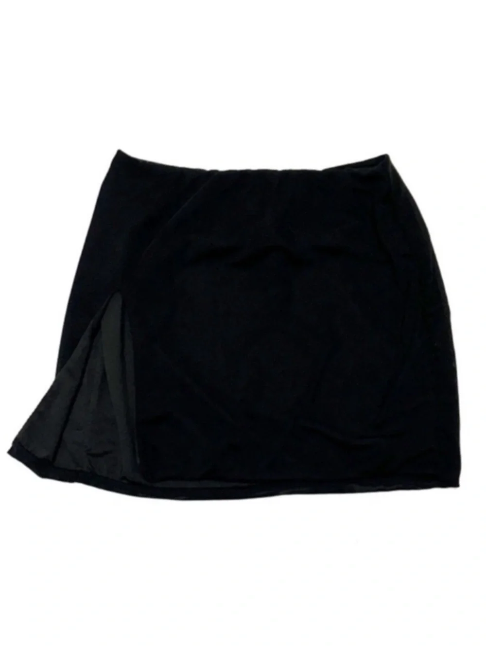 NWT Princess Polly whimsygoth mini slit skirt Bold Move black size 0 NEW